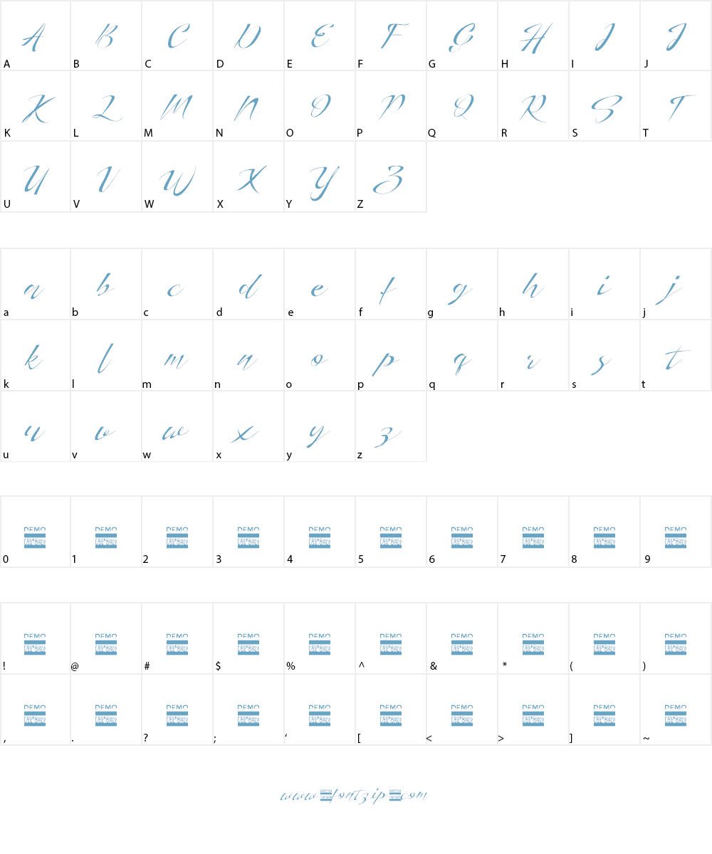 Herdrey Font Character